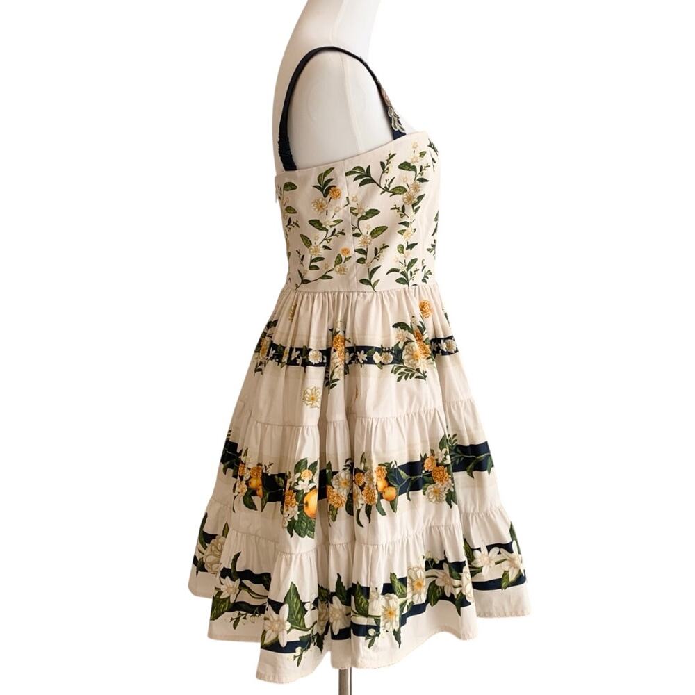 AGUA BY AGUA BENDITA Lima floral-printed cotton mini dress - Picture 6 of 10